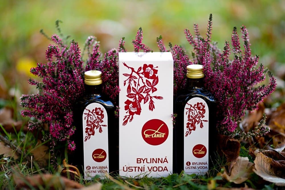 Bylinná ústní voda Dr. Landy, 2x250ml - náhled 3