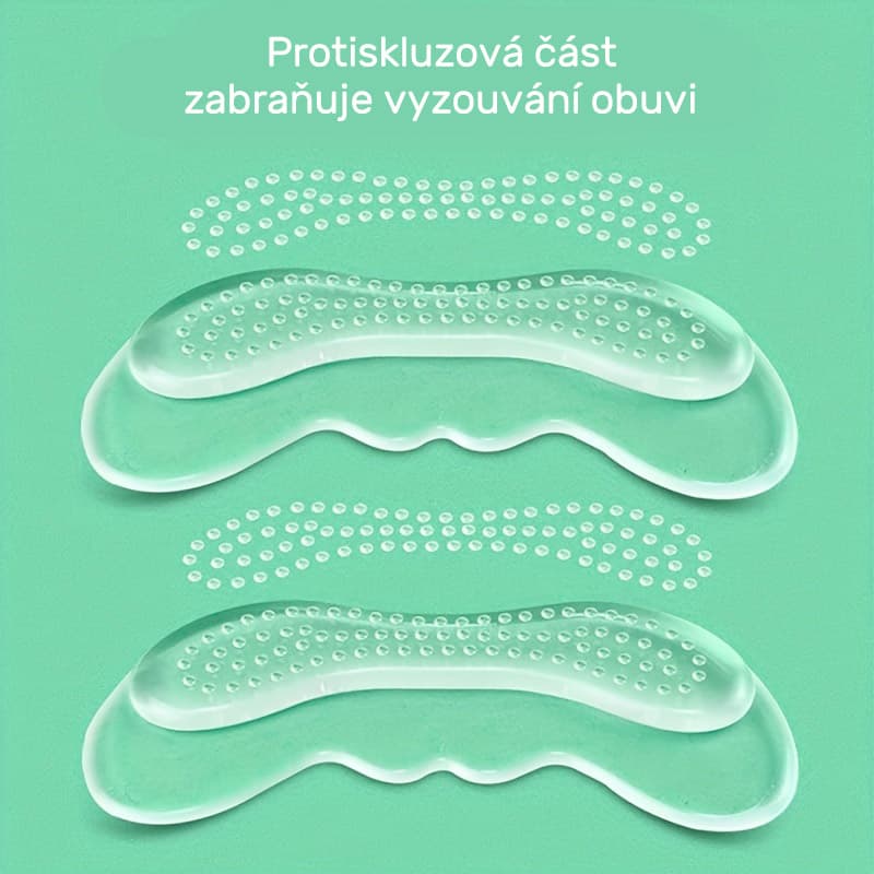 Gelová výstelka do bot - transparent, 2 ks - náhled 3