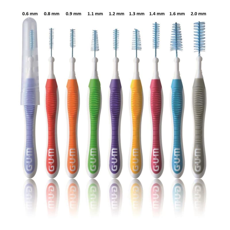 GUM Trav-ler mezizubní kartáčky 2,0 mm (šedé), 50ks - náhled 3