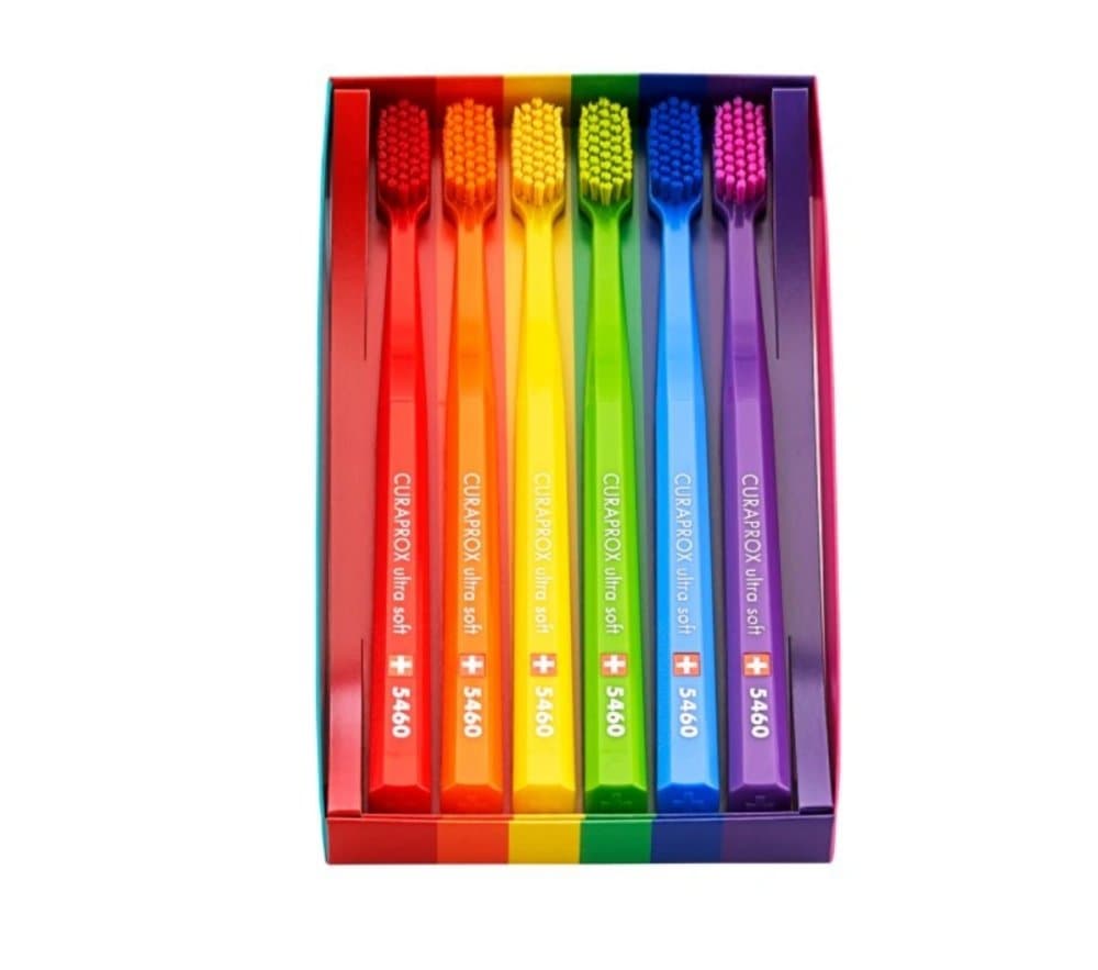 Curaprox CS 5460 zubní kartáček Ultra Soft RAINBOW, 6ks - náhled 3