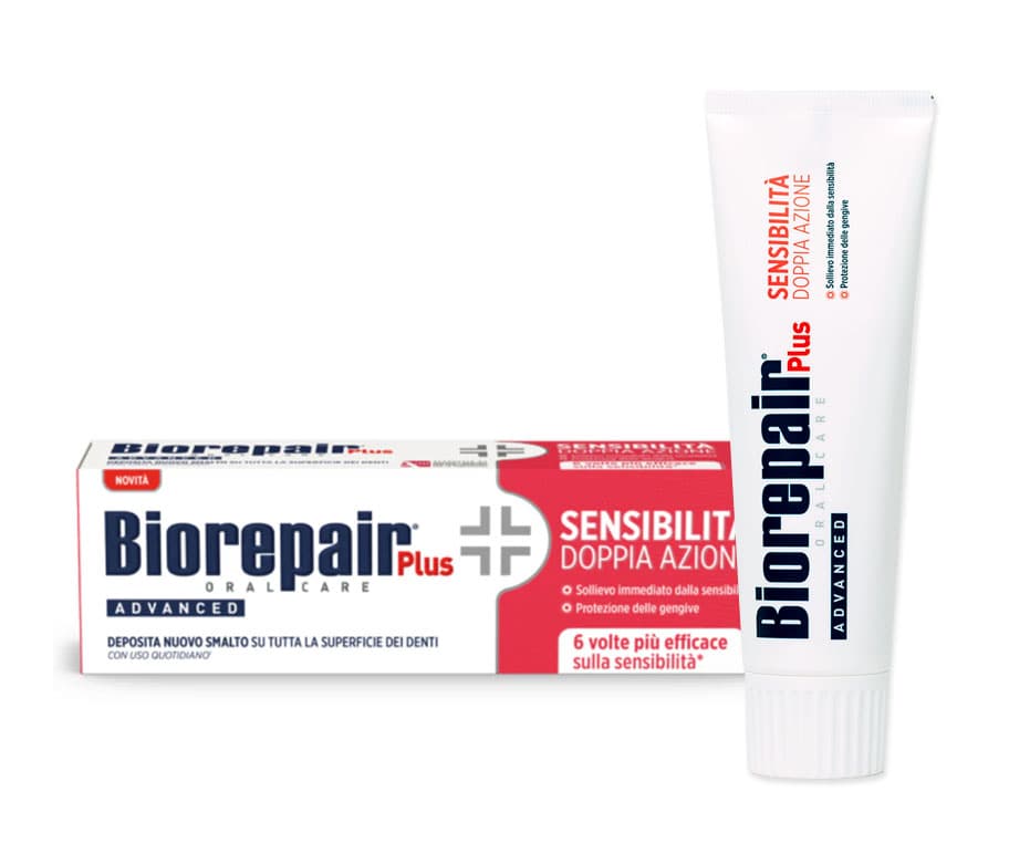 BioRepair Plus Sensitivity Double Action na citlivé zuby, 75ml