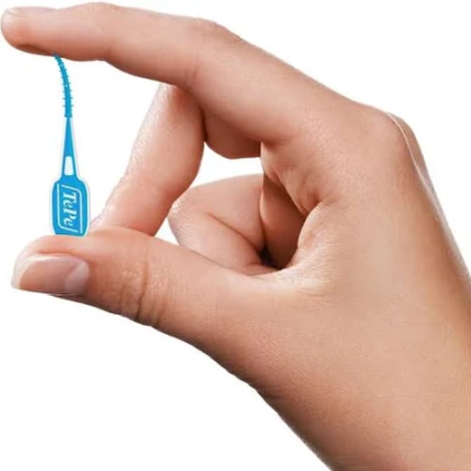 TEPE EasyPick dentální párátka M/L (modrá), 12ks - náhled 5