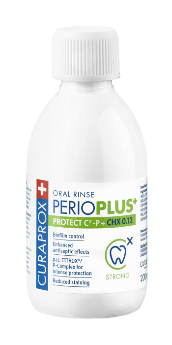 Curaprox Perio Plus+ Protect ústní voda (0,12% CHX), 200ml