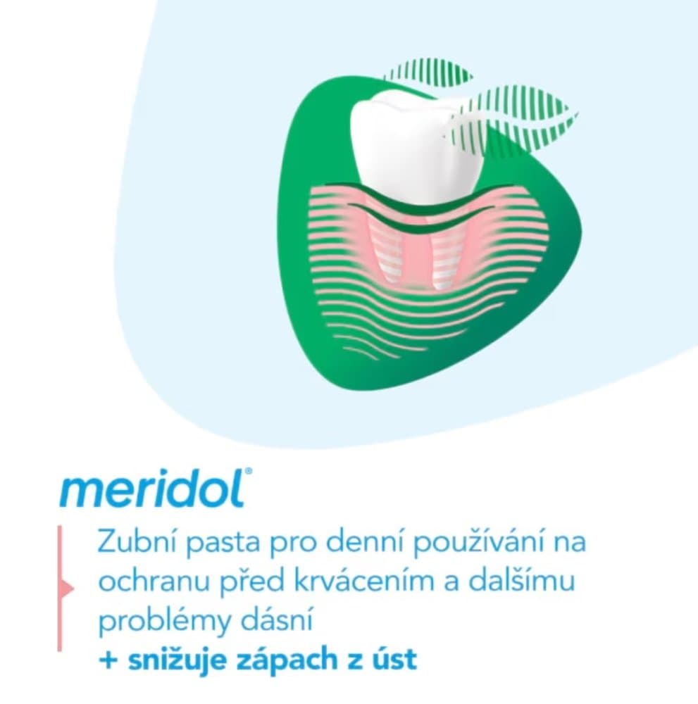 Meridol Gum Protection & Fresh Breath zubní pasta, 75ml - náhled 3