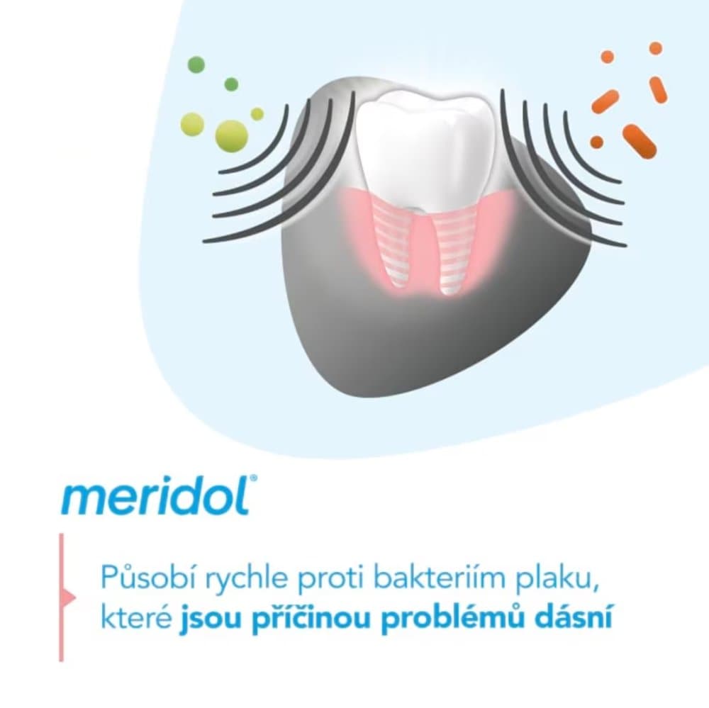 Meridol Gum Protection & Gentle White zubní pasta, 75ml - náhled 5