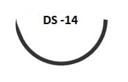 Chirurgická jehla sterilní DS-14, 48 ks