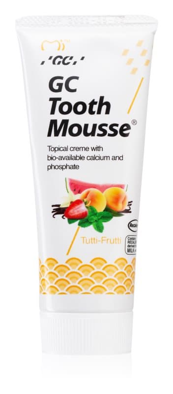 GC Mousse dentální krém s vápníkem Tutti-Frutti, 40g - náhled 2