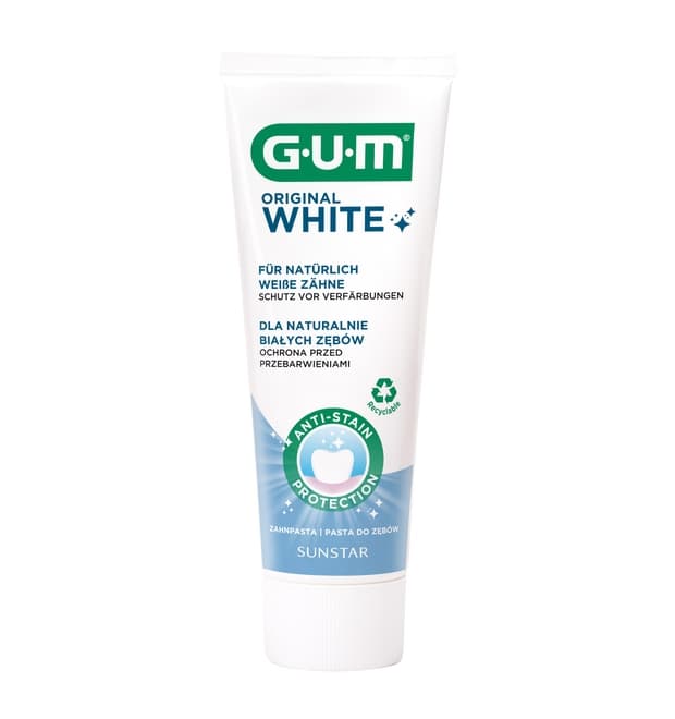 GUM Original White bělící zubní pasta, 75ml - náhled 2