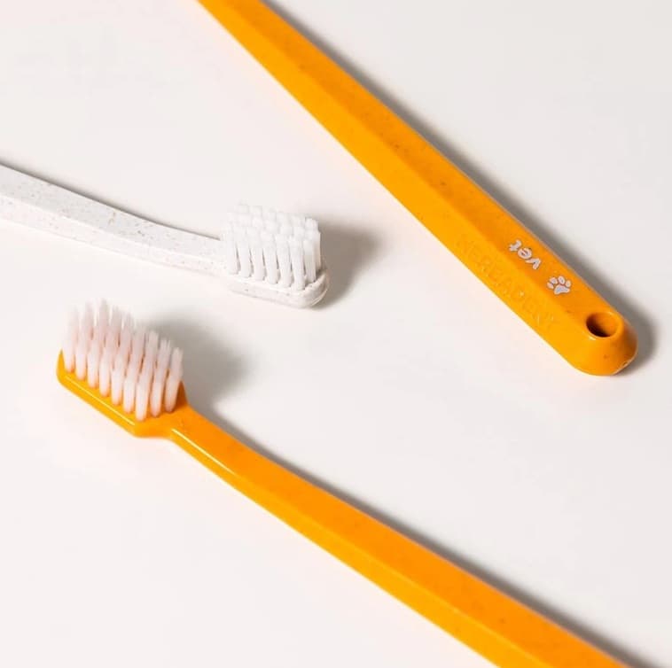 HERBADENT VET Professional Floss zubní kartáček pro psy a kočky (blistr) - náhled 3