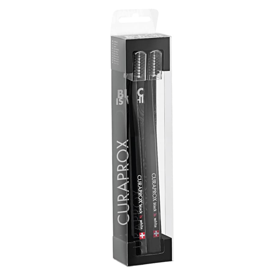 Curaprox CS 5460 ultra soft Black is White, 2 ks v balení