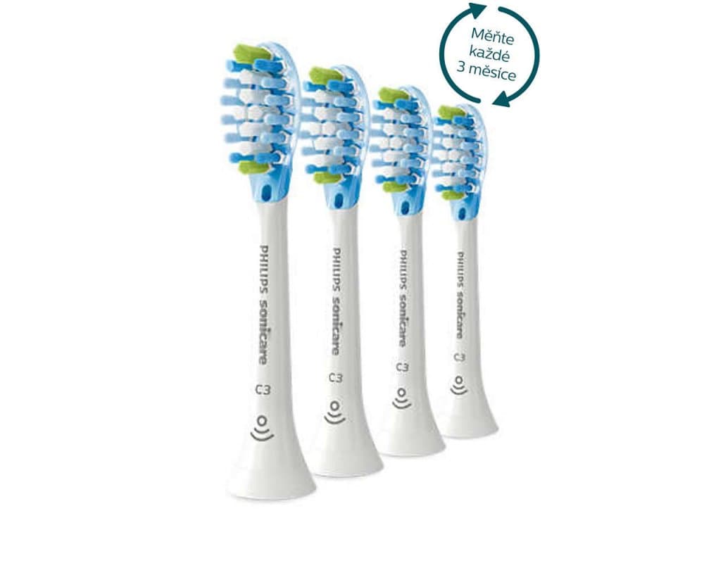 Philips Sonicare C3 Premium Plaque Defence HX9044/17, 4 ks - náhled 4