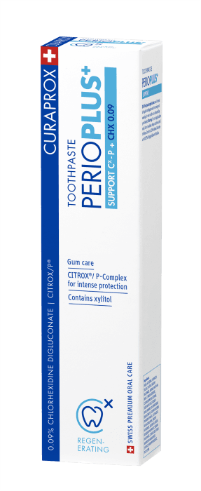 Curaprox Perio Plus+ Support zubní pasta (CHX 0,09%), 75 ml - náhled 2