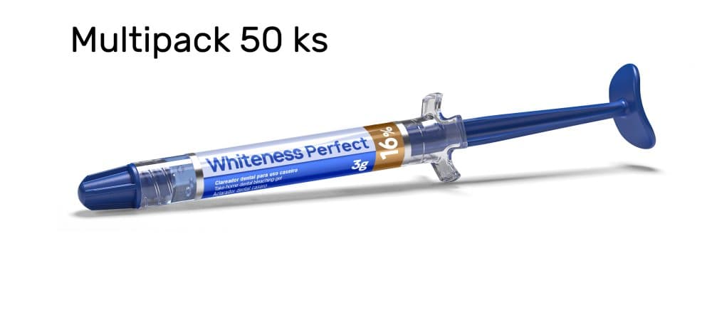 FGM Whiteness Perfect bělící gel FP 16% - Multipack 50x3g - náhled 3