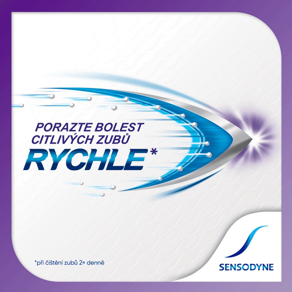 Sensodyne RAPID WHITENING zubní pasta, 75ml - náhled 4