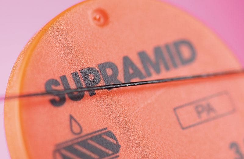 SUPRAMID 4/0 (USP) 1x0,50 m – multifilamentní polyamidní šicí materiál