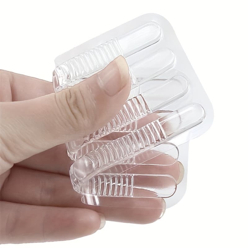 Samolepicí gelové pásky do bot, transparent (4 ks) - náhled 3