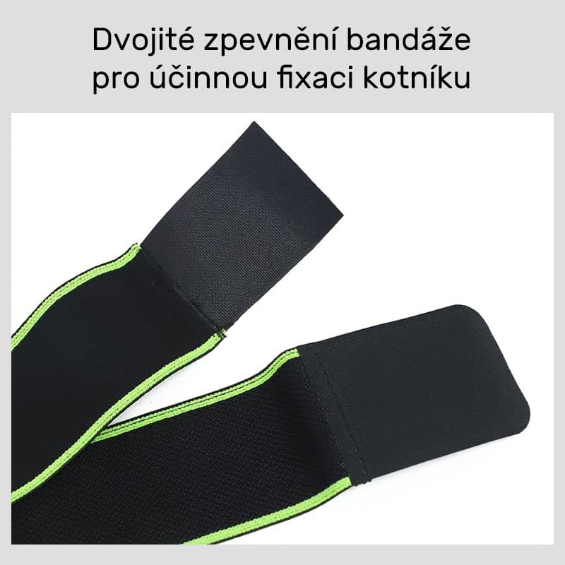 Kompresní bandáž na kotník (černá), 1 ks L - náhled 4