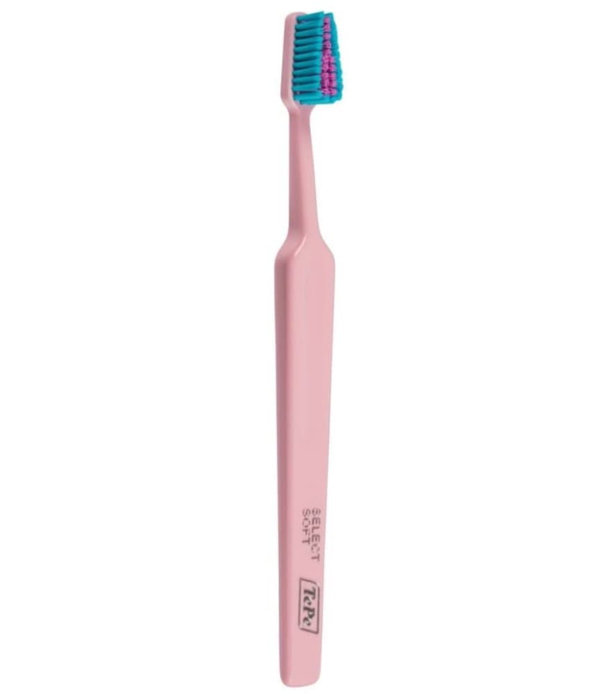 TePe Select Colour SOFT zubní kartáček, různé barvy (blistr) Růžová - náhled 1