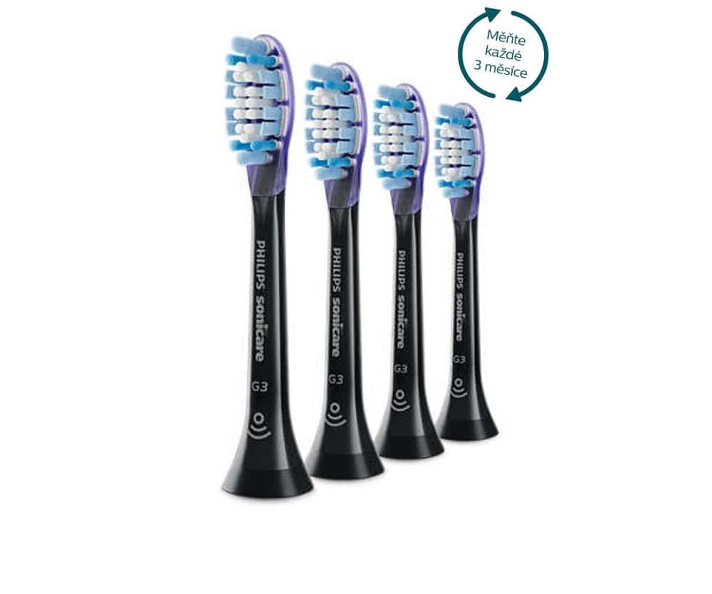 Philips Sonicare G3 Premium Gum Care HX9054/33 BLACK, 4ks - náhled 2