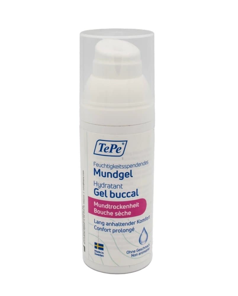 TePe Dry Mouth hydratační gel pro suchá ústa (bez příchuti), 50ml