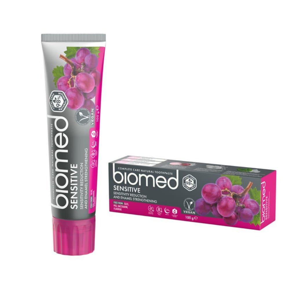 Biomed SENSITIVE zubní pasta s extraktem z hroznových jader, 100g