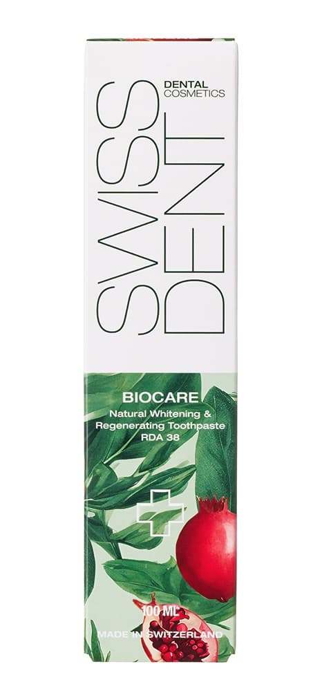 SwissDent BIOCARE bělicí a regenerační zubní pasta, 100ml - náhled 2