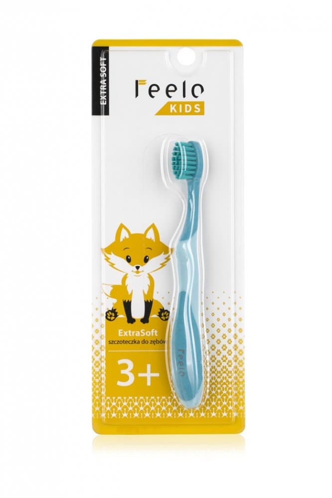 Feelo dětský zubní kartáček extra soft, (blistr)