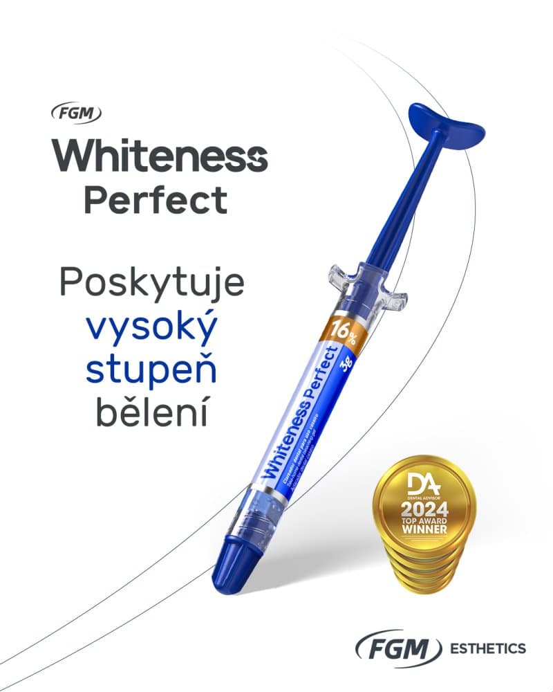 FGM Whiteness Perfect bělící gel FP 16% - Multipack 50x3g - náhled 2