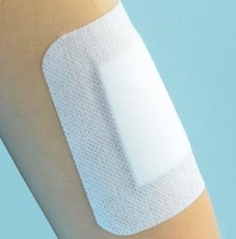 Netkané krytí s absorpční vložkou Elastopor STERIL, sterilní, 5 x 7,2cm (100 ks) - náhled 5