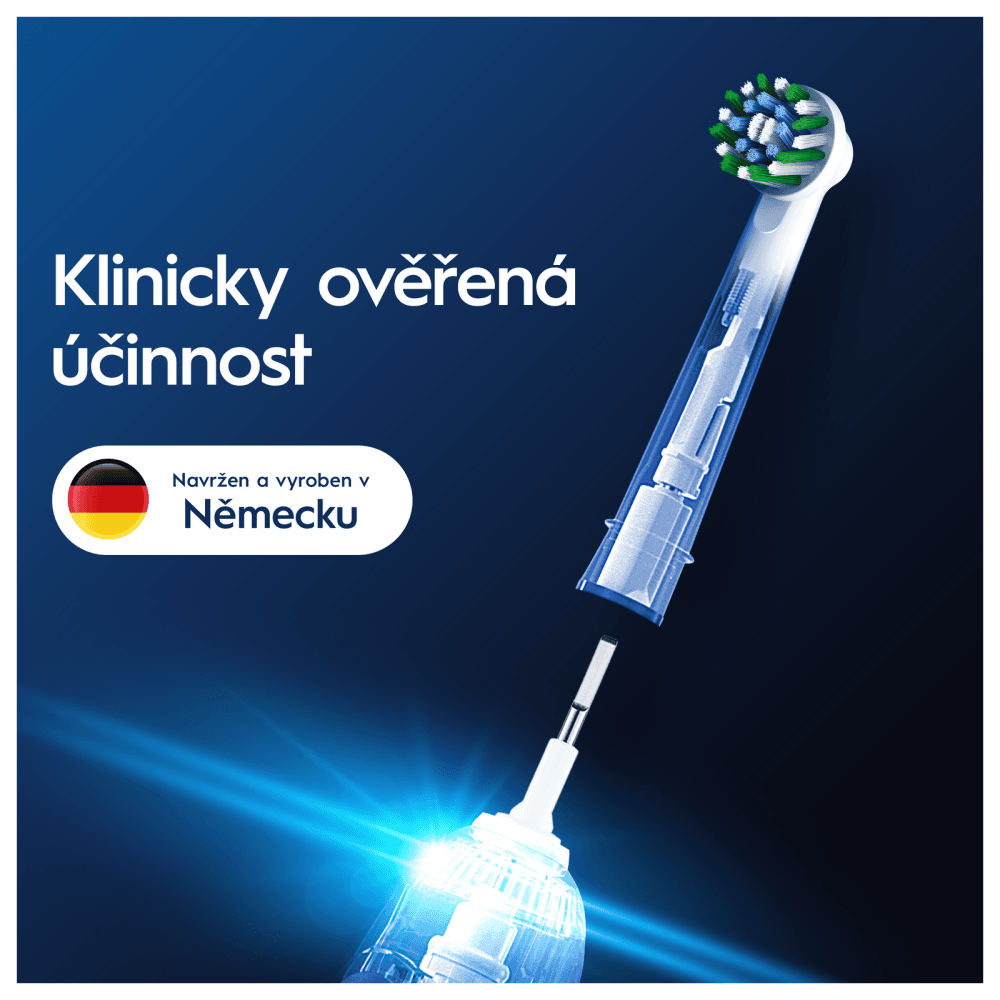 Oral-B PRO Cross Action EB50RX-2 náhradní kartáčky (white), 2ks - náhled 4