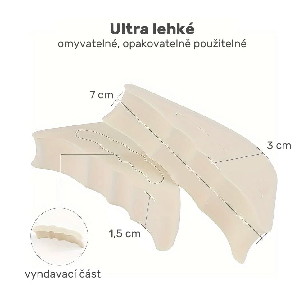 Pěnová ochranná výplň do bot (béžová), 2 ks - náhled 2