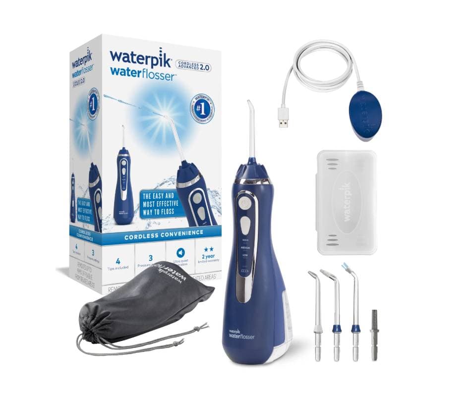 Waterpik Cordless Advanced 2.0 WP583 Blue ústní sprcha - náhled 5