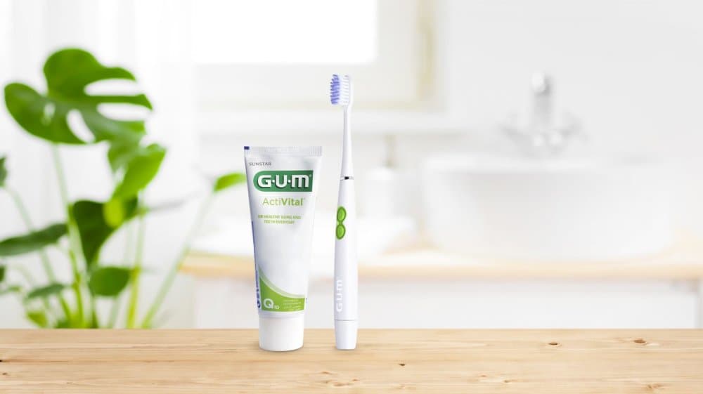GUM Sonic bateriový sonický zubní kartáček SOFT (bílý) - náhled 2