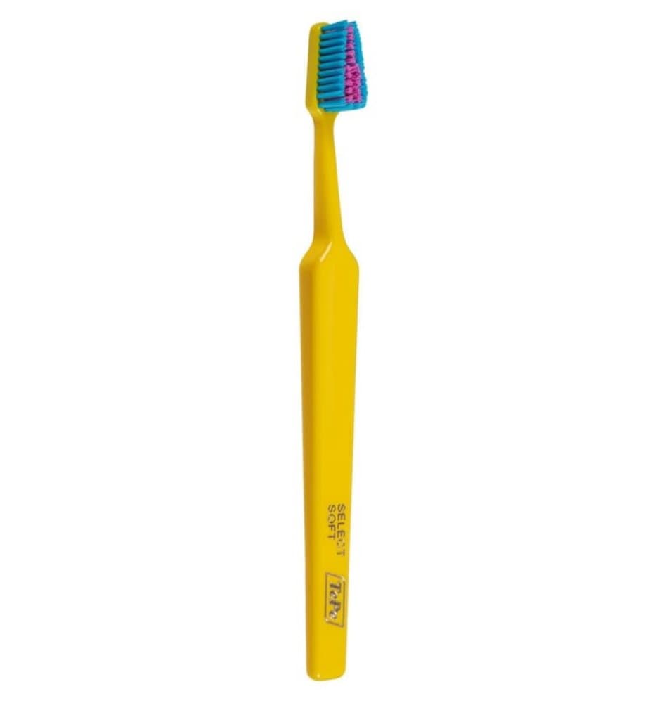 TePe Select Colour SOFT zubní kartáček, různé barvy (blistr) Růžová - náhled 3