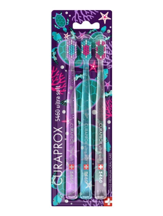 Curaprox Ultra Soft CS 5460 SUMMER Turtle, 3ks - náhled 3
