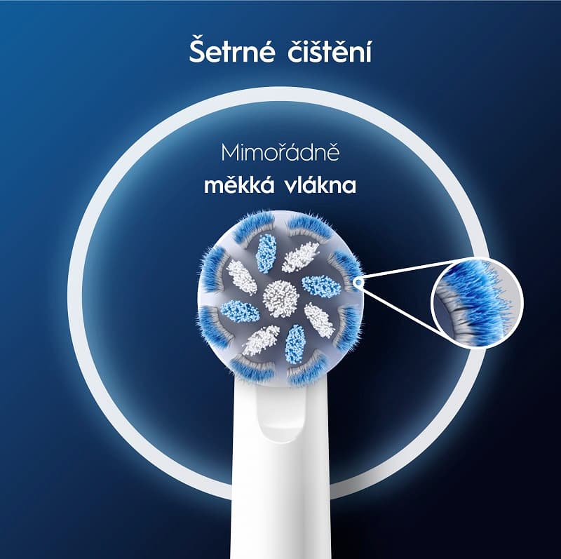 Oral-B PRO Sensitive Clean náhradní hlavice, 4ks - náhled 4