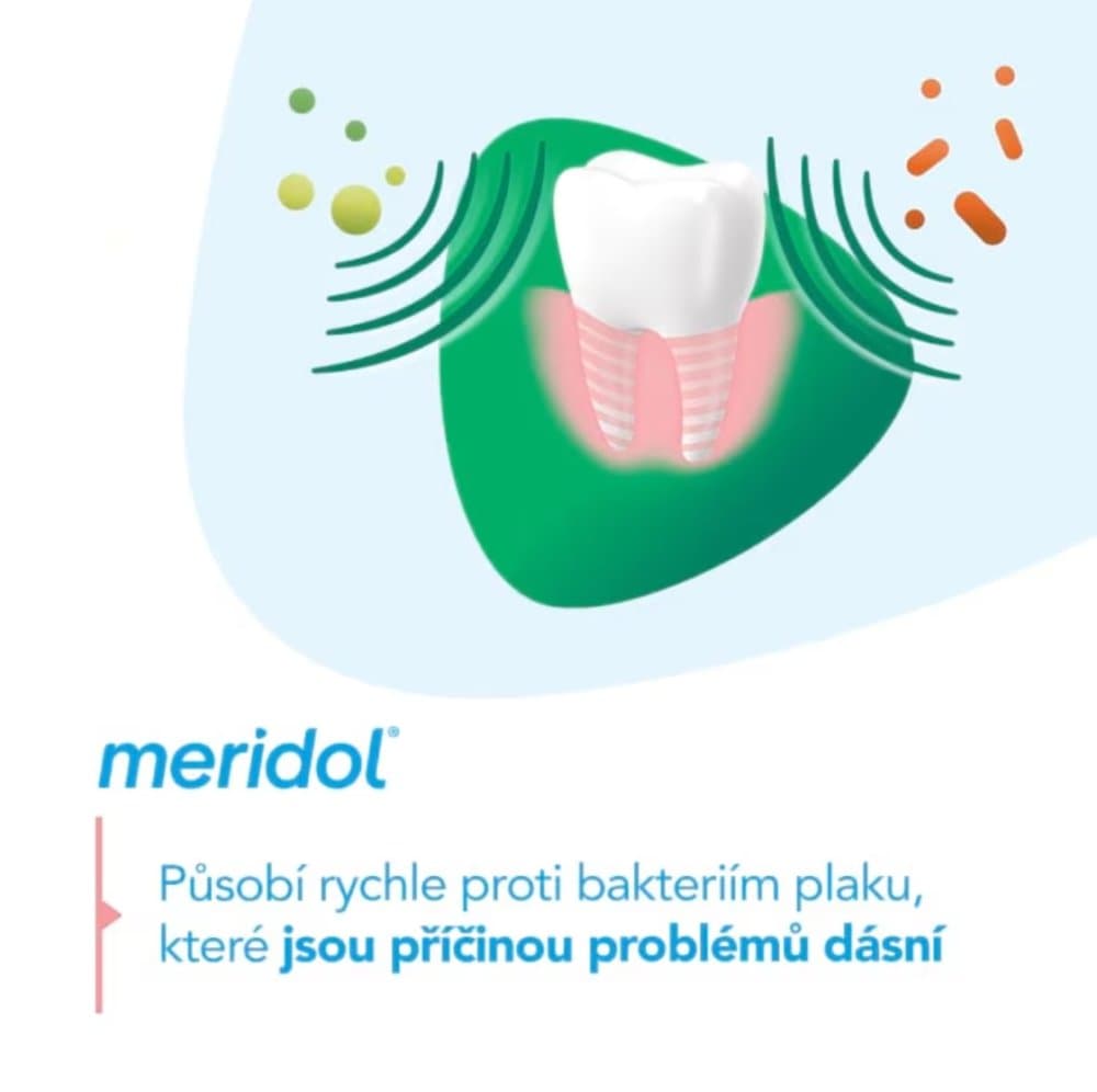 Meridol Gum Protection & Fresh Breath zubní pasta, 75ml - náhled 5