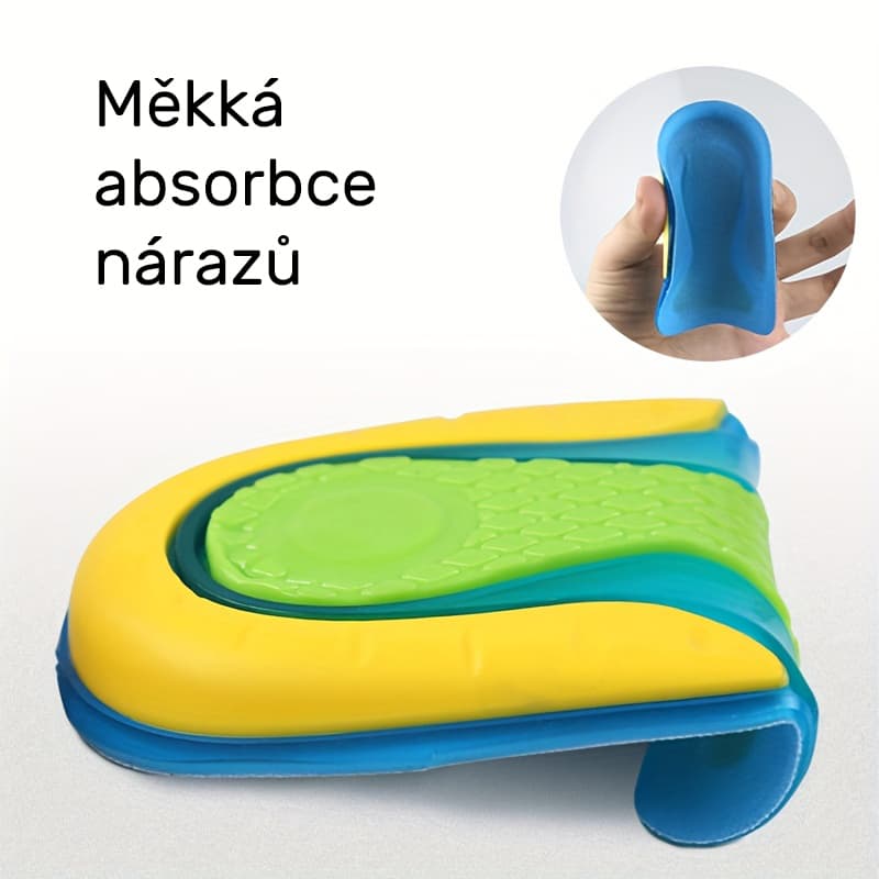 Měkké gelové podpatěnky do bot, 2 ks - náhled 3