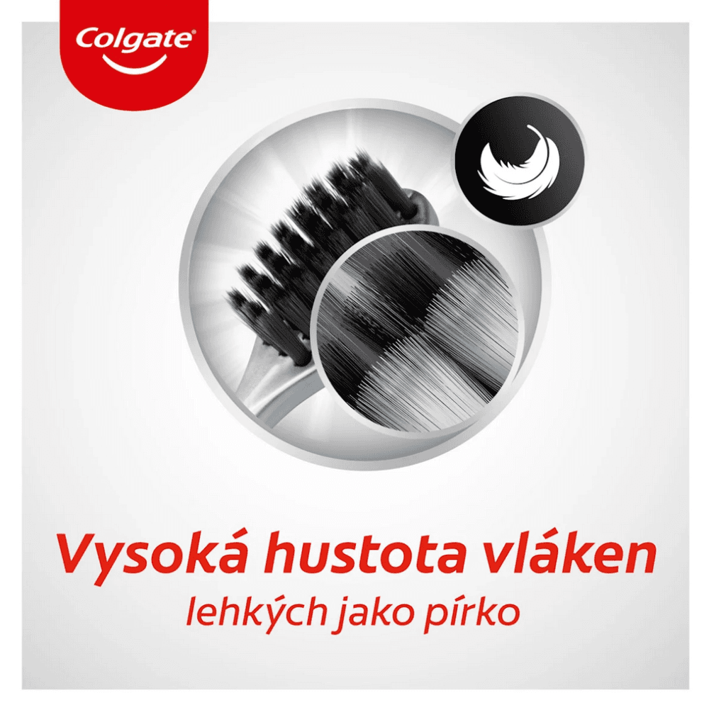Colgate Slim Charcoal zubní kartáček (soft) - náhled 5