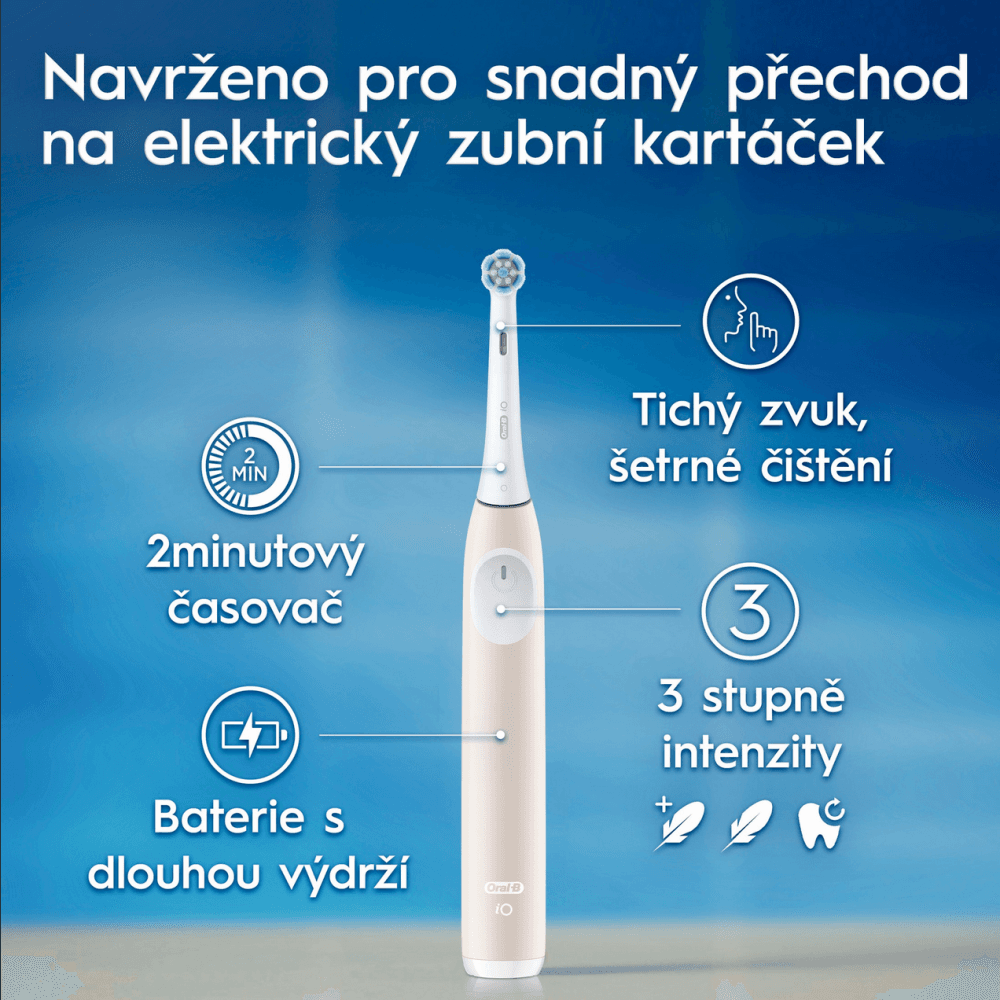 Oral-B iO Series 2 elektrický zubní kartáček Calm Pink + pouzdro - náhled 5
