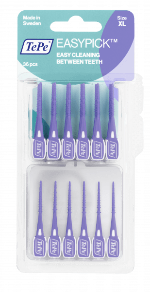TEPE EasyPick dentální párátka XL (fialová), 36ks