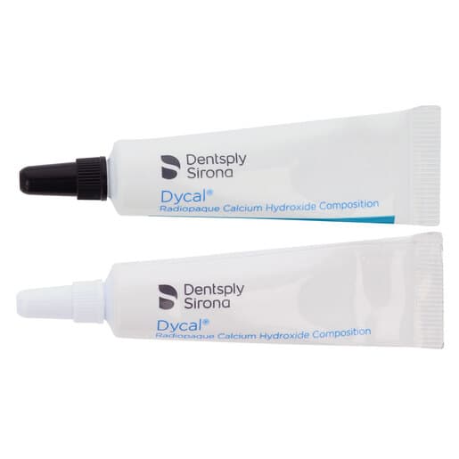 Dycal Dentin hydroxidový podložkový cement, 1x13g a 1x11g