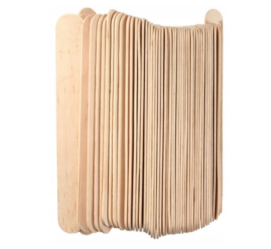 Zarys Laryngologická dřevěná špachtle na jazyk 150x17mm (nesterilní), 100ks - náhled 4