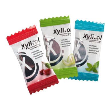 Miradent Xylitolové pastilky BOX (mix), 100ks - náhled 3