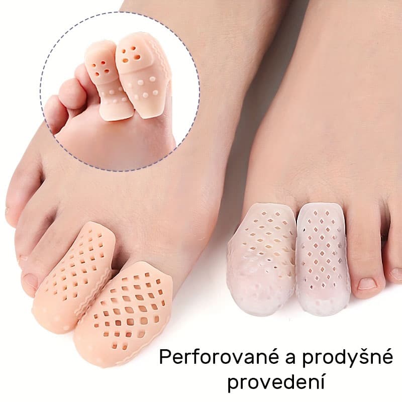 Perforovaný chránič prstů , 2 ks (béžový) - náhled 4