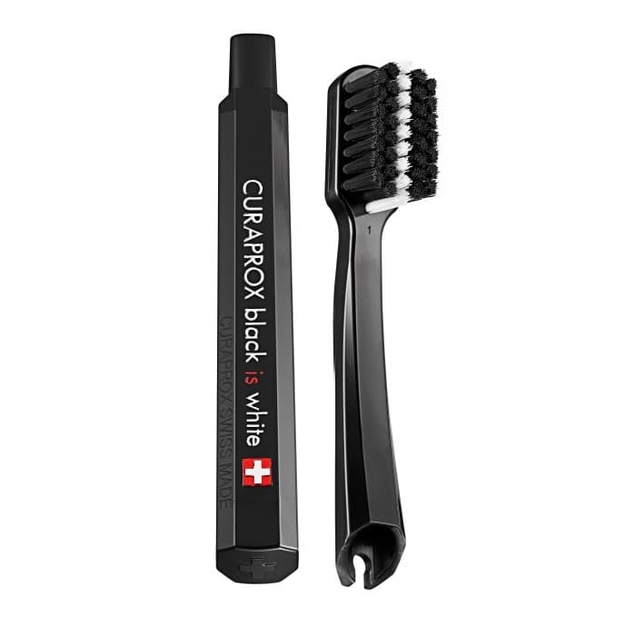 Curaprox Travel set Black is White - náhradní hlavice, 2ks - náhled 2