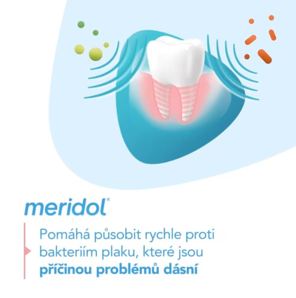 Meridol Gum Protection ústní voda pro ochranu dásní, 400ml - náhled 5