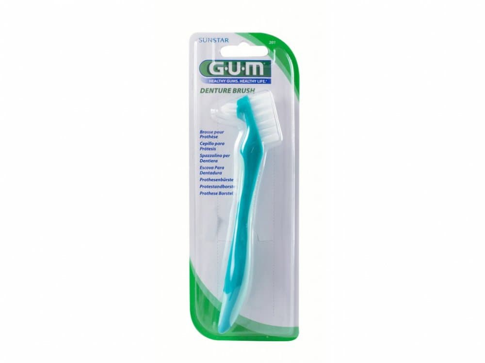 GUM Denture kartáček na protézy pro efektivní čištění - náhled 2
