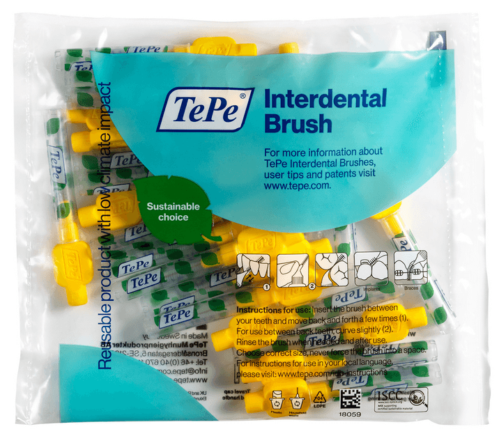 TePe ORIGINAL 4 mezizubní kartáčky 0,7 mm, 25ks - náhled 1