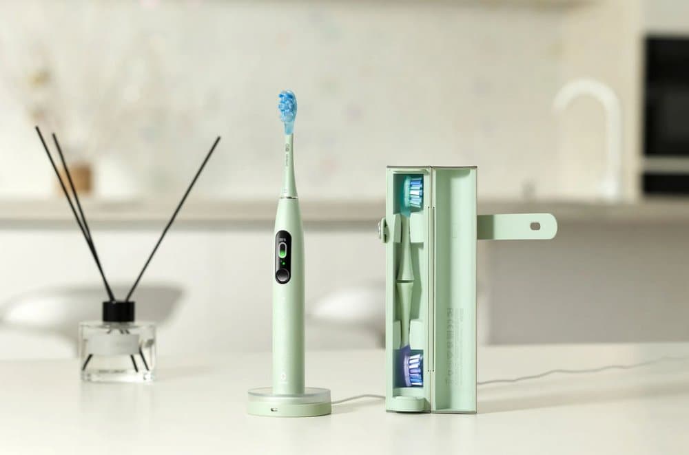 Oclean X Ultra S Green sonický kartáček (zelený) - náhled 5
